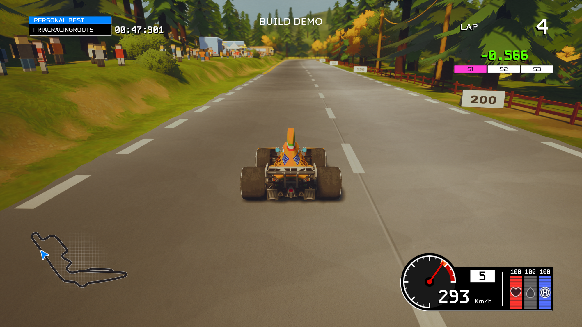 Giving the Formula Legends Demo a Test Drive