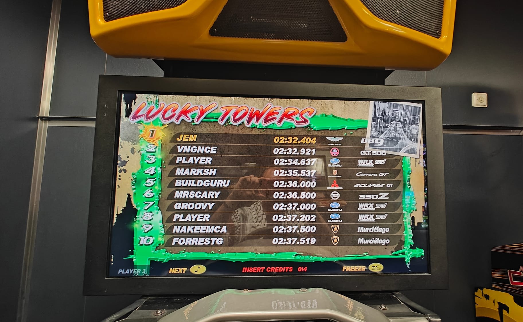 There's a Need For Speed Carbon Arcade Cabinet?
