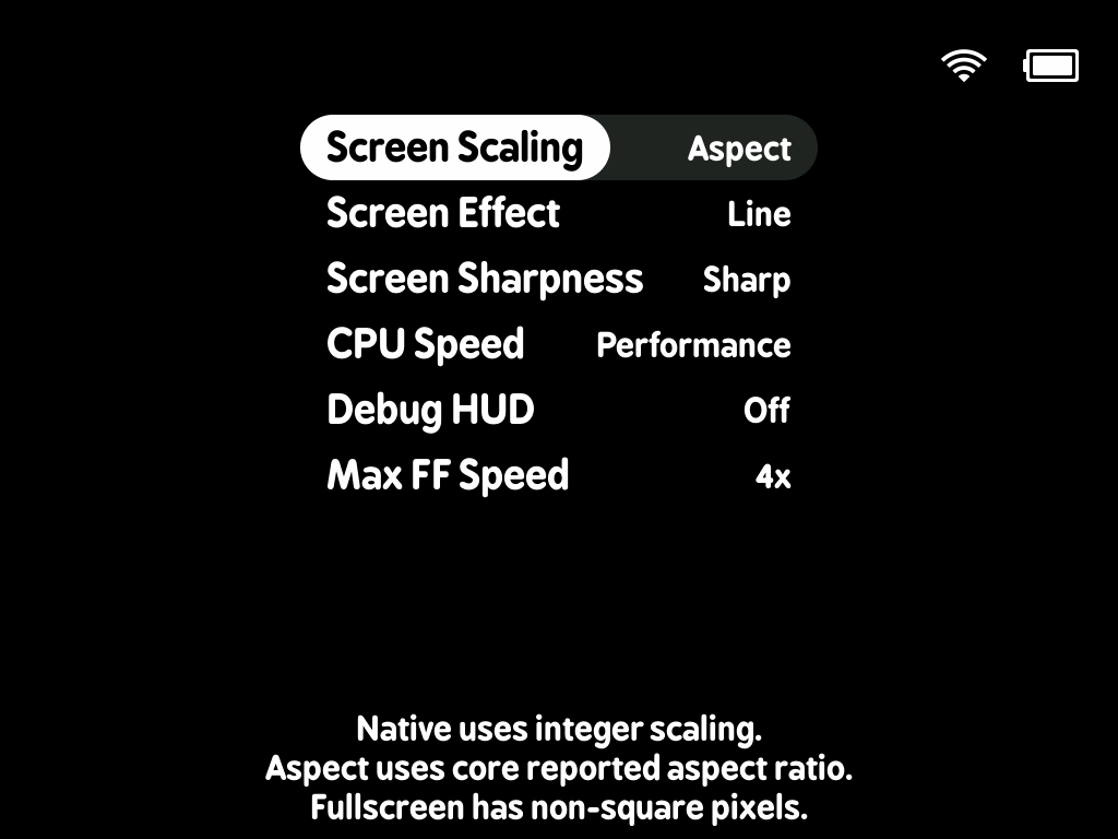 My Playstation Settings for The Trimui Brick